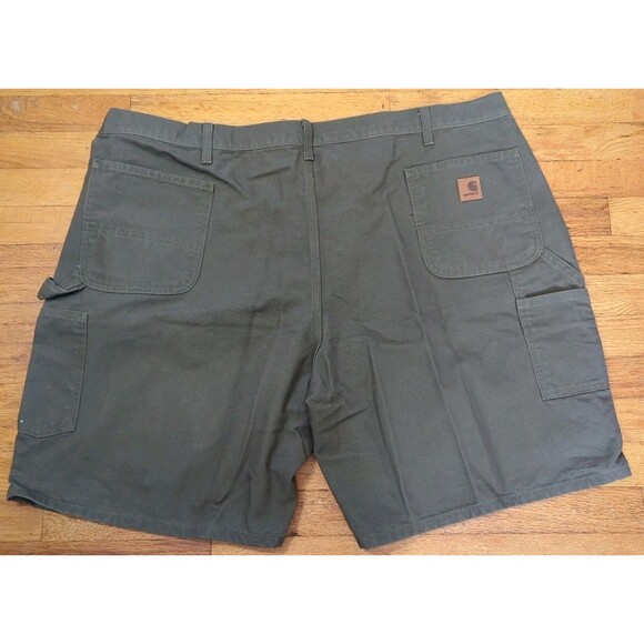 Carhartt Relaxed Fit Rugged Flex Men's Work Shorts Green Size 48 X 10 EUC - Picture 4 of 6